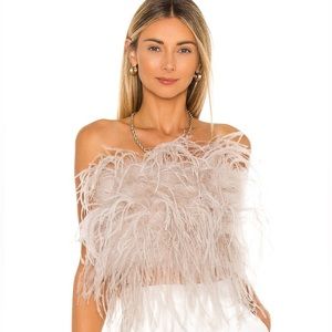 LAMARQUE Zaina Top (Size S, Dusty Rose)